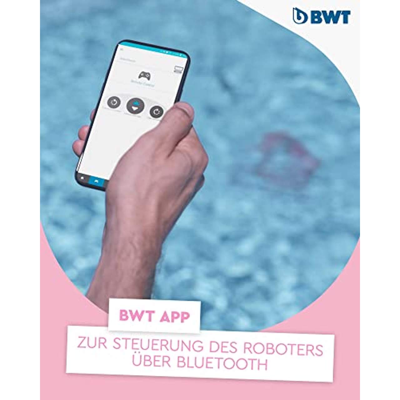 BWT Pool-Roboter D600 APP Optimale Reinigung