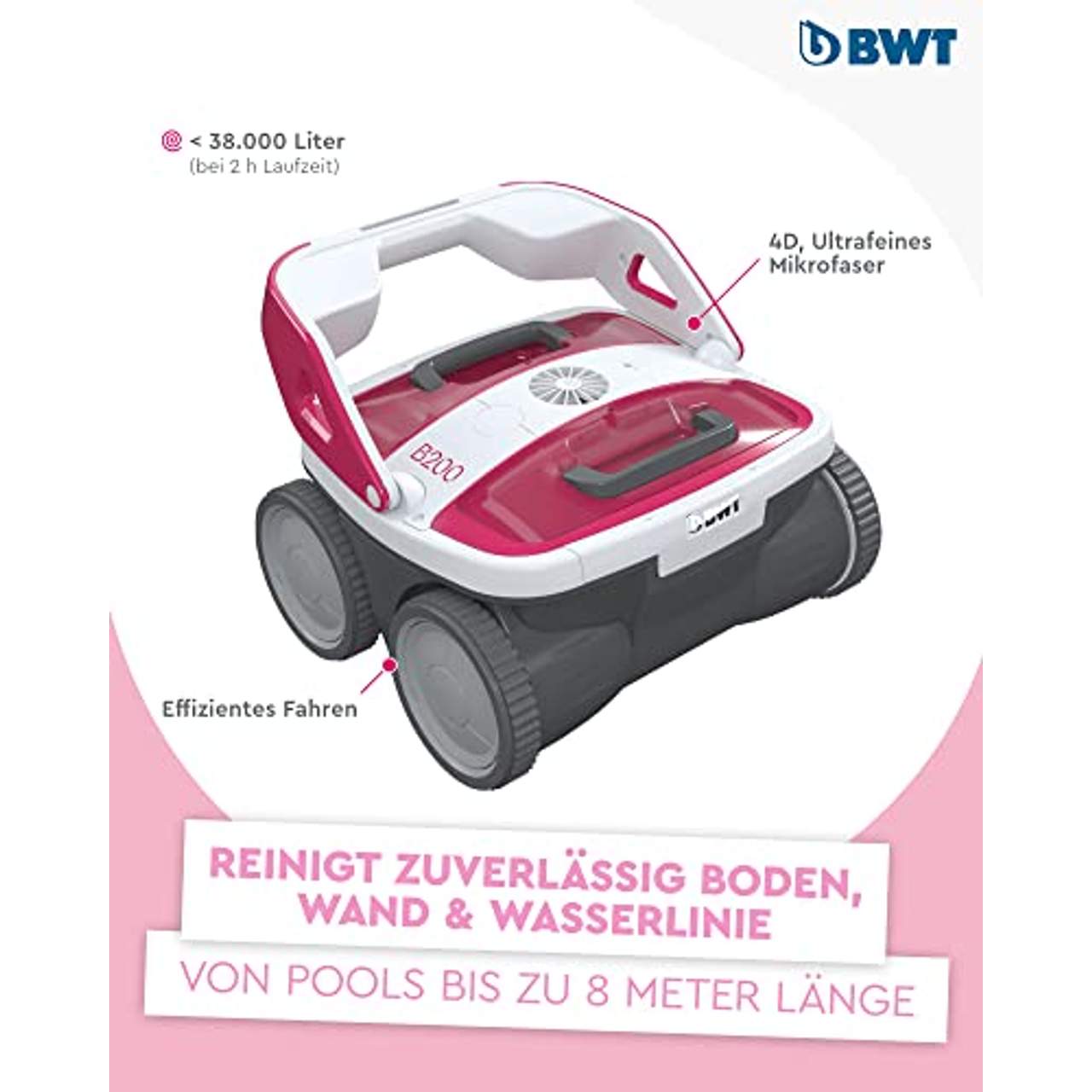 BWT Pool-Roboter B200 Optimale Reinigung