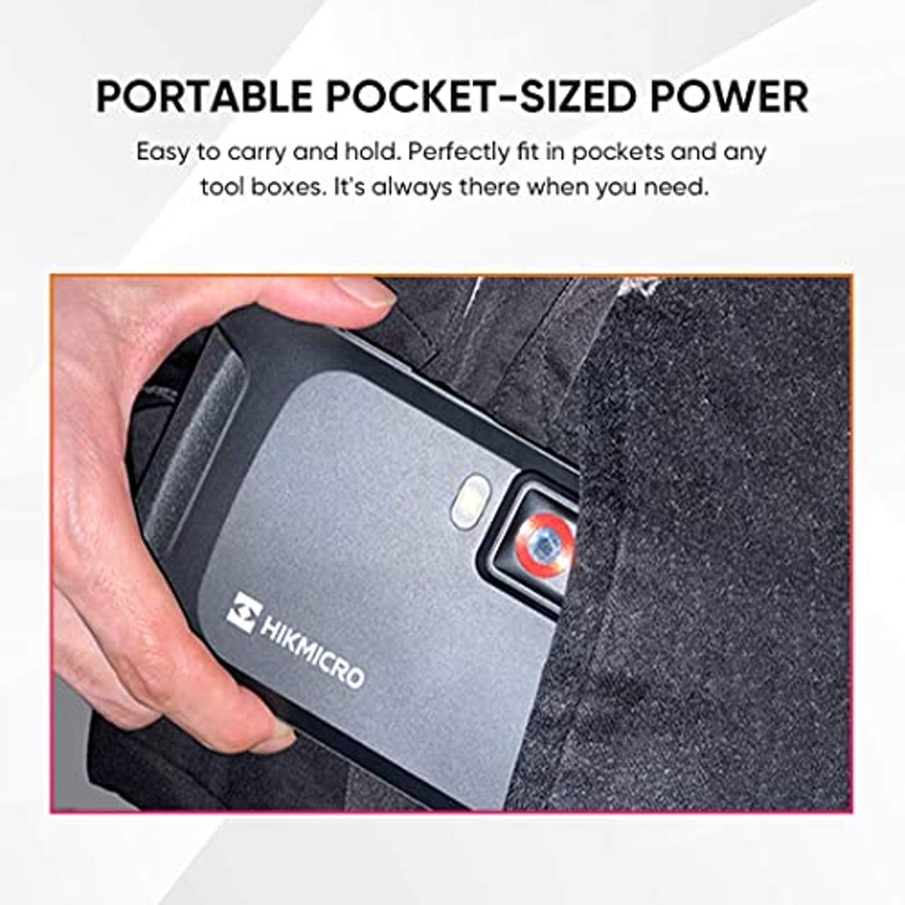 HIKMICRO Pocket1 192 x 144 IR Auflösung Wärmebildkamera