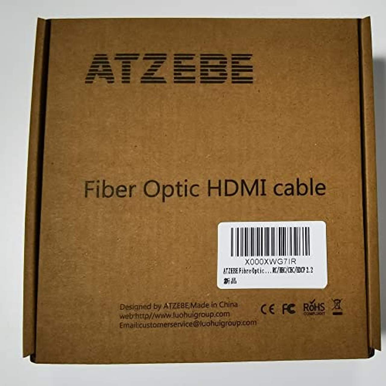 ATZEBE Hdmi 2.0 Glasfaser Kabel -20m