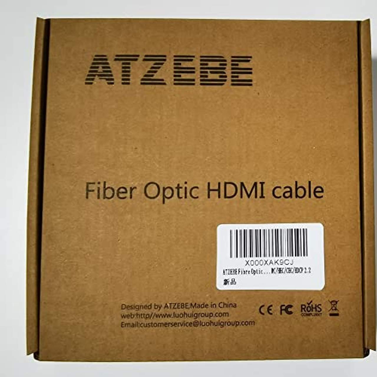 ATZEBE Hdmi 2.0 Glasfaser Kabel -30m