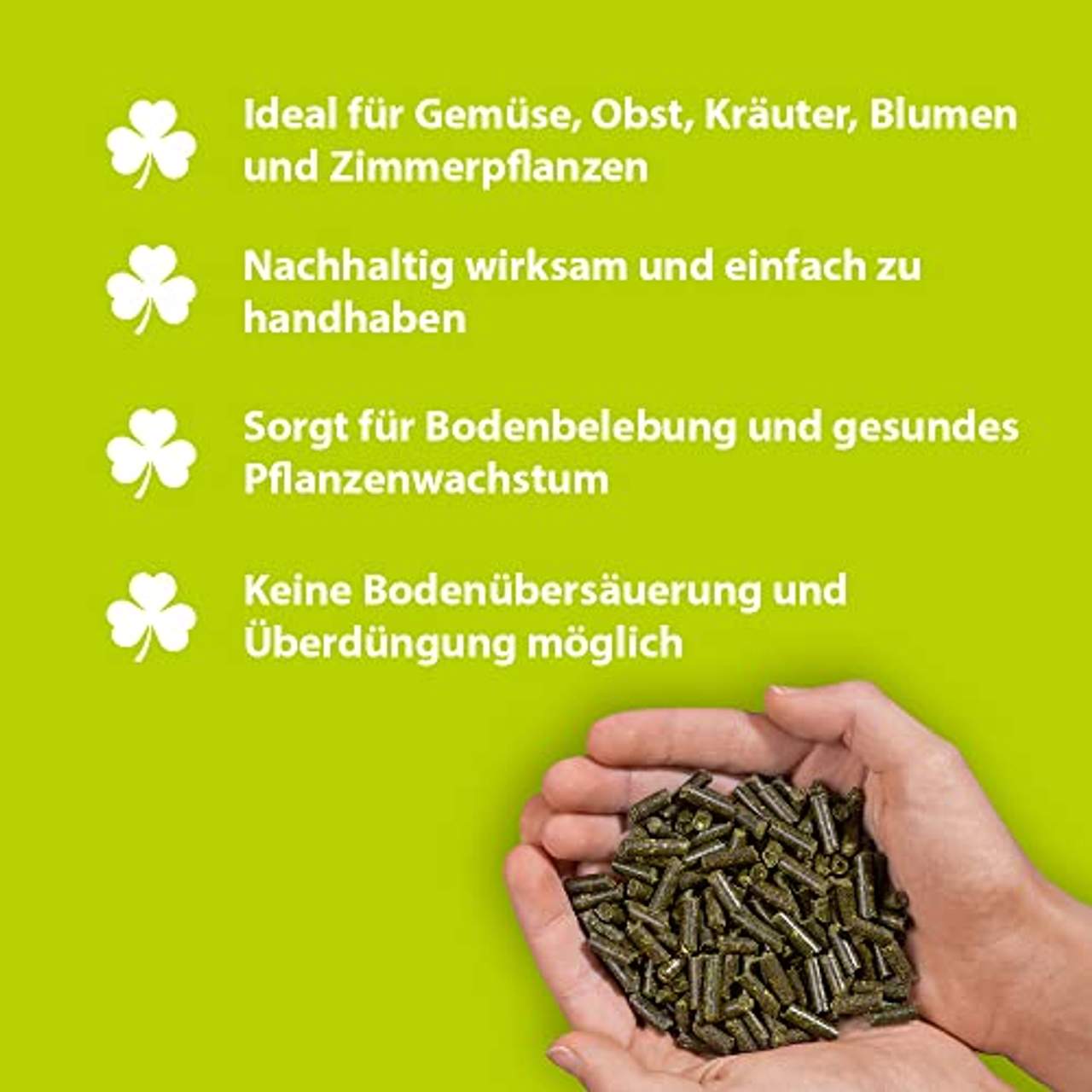 KleePura der Naturland Bio Dünger aus 100% Bio Klee