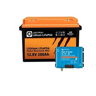 LIONTRON Lithium LiFePo4 Akku 26kg 12.8V 200Ah