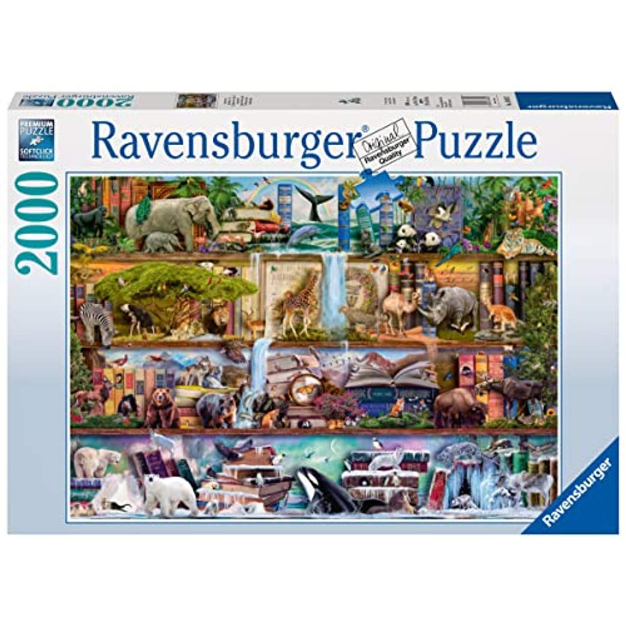 Ravensburger Puzzle 16652 Aimee Stewart: Großartige Tierwelt