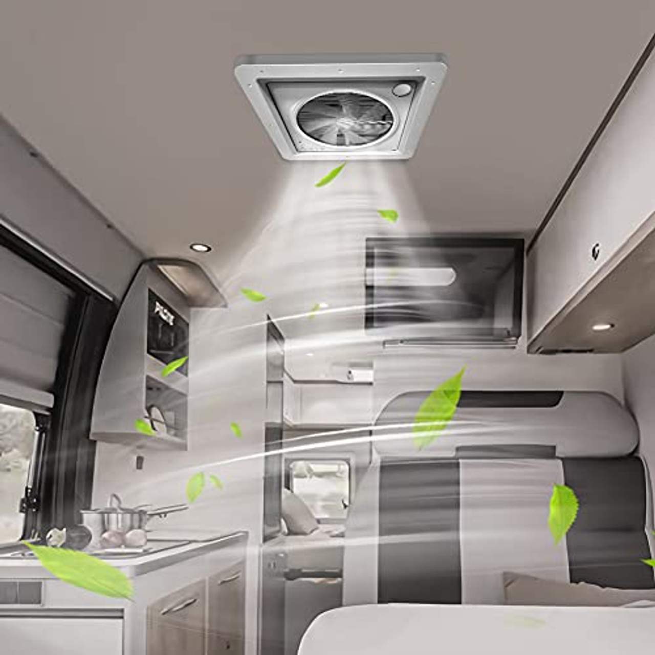 Max Air Belüftung für Wohnmobil Dachventilator mit Regensensor