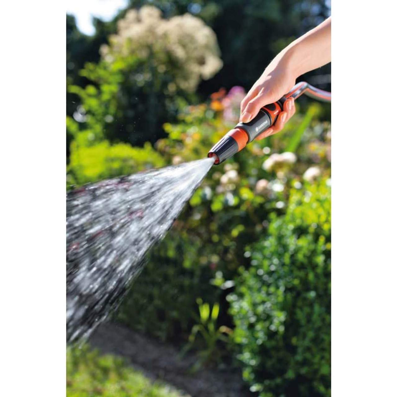 Gardena Reinigungsspritze: Wasserspritze mit stufenlos einstellbarer Strahlform