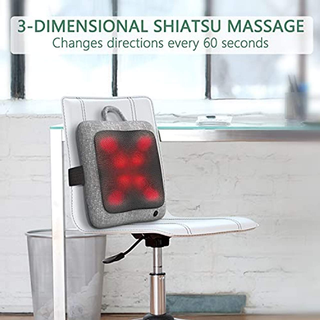 Keenray Massagekissen Shiatsu Massagegerät