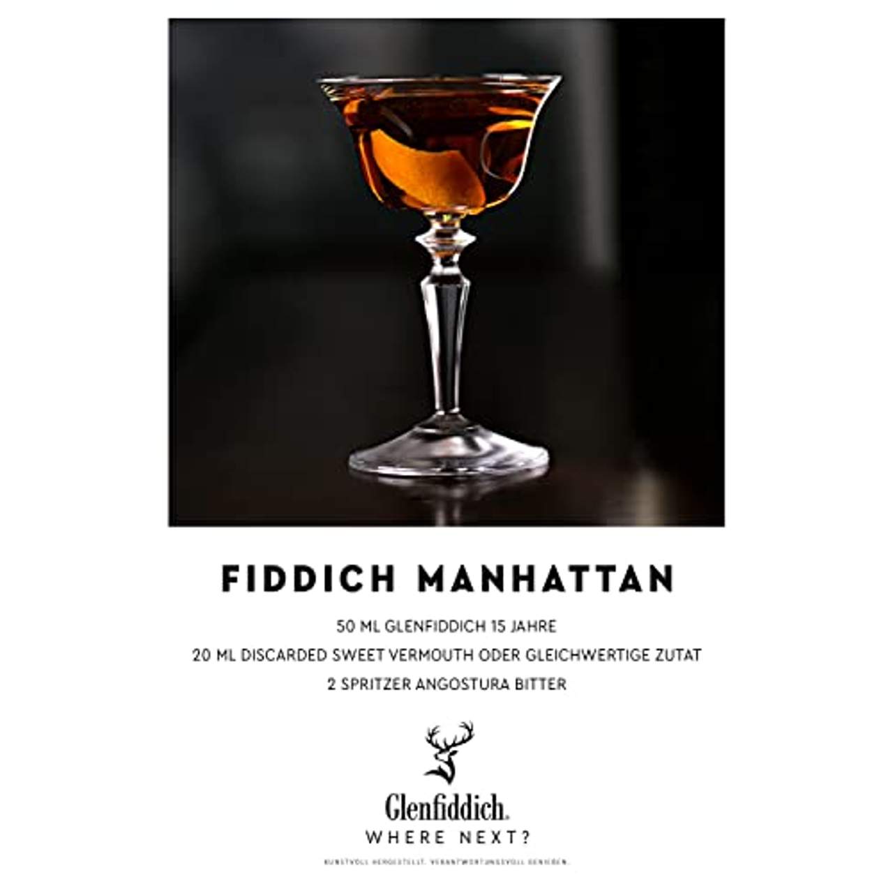 Glenfiddich Solera VAT Geschenkdose Single Malt Scotch Whisky 15 Jahre
