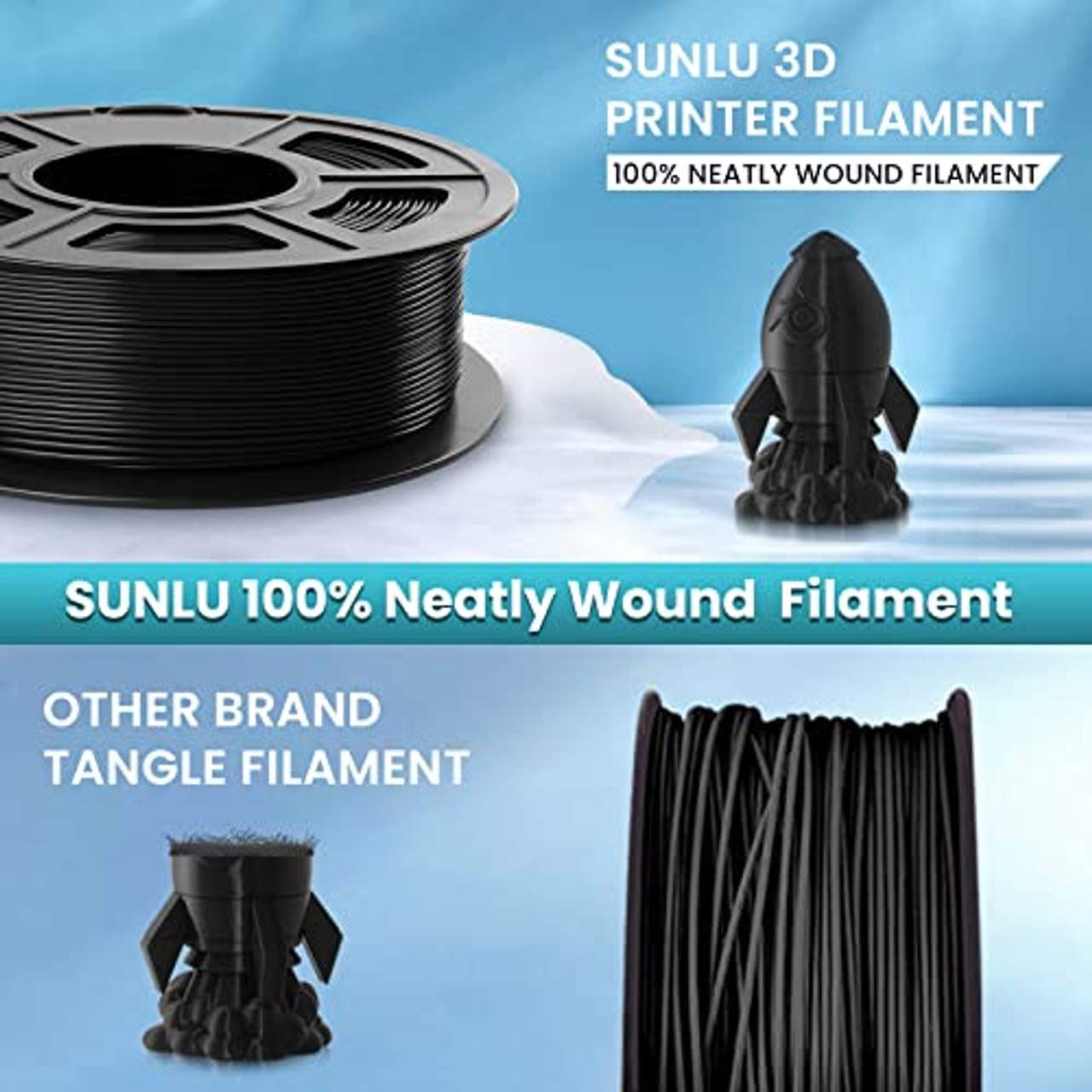SUNLU Petg 3D Printer Filament