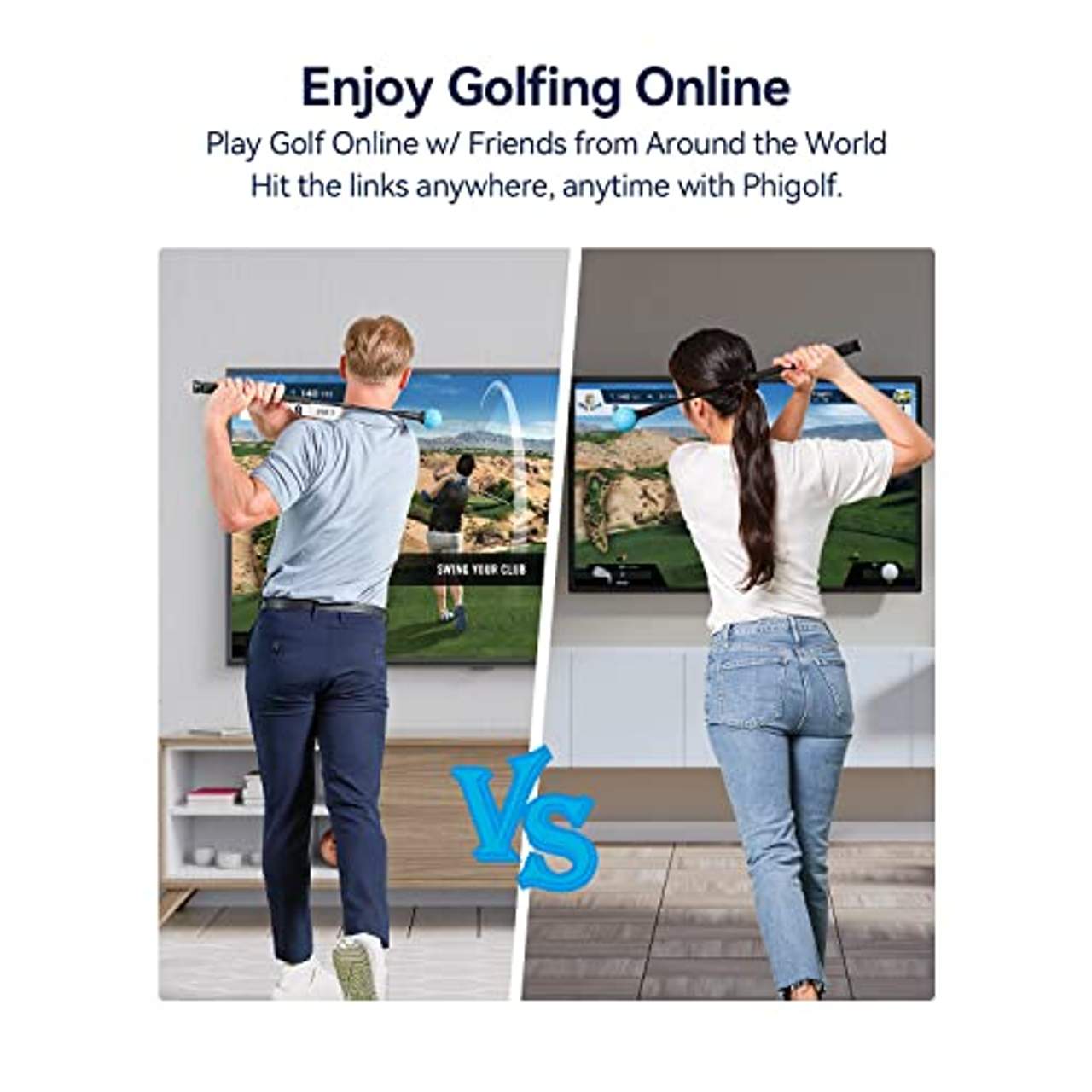 PHIGOLF Golfsimulator für Zuhause