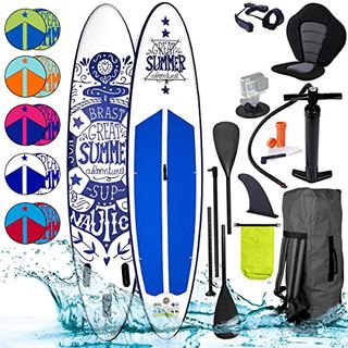 SUP Board Stand up Paddle Paddling Summer Weiß 320x76x15cm