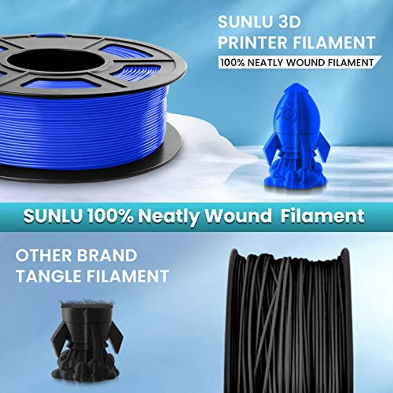 SUNLU Petg 3D Printer Filament