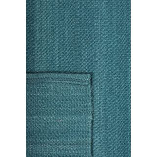 CarpetVista Kelim Loom dunkelblau Teppich 160x230 Moderner Teppich