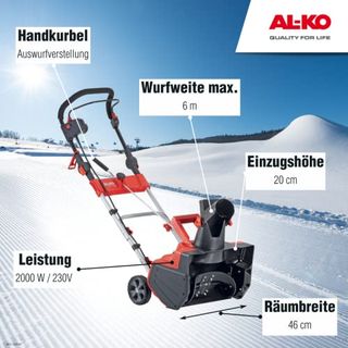 AL-KO Elektro-Schneefräse Snowline 46 E