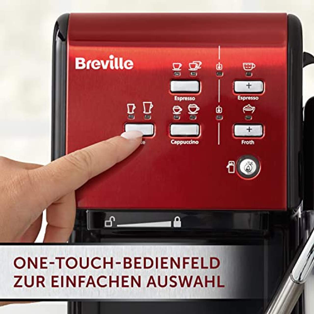 Breville PrimaLatte II Kaffee- und Espressomaschine VFC109X-01