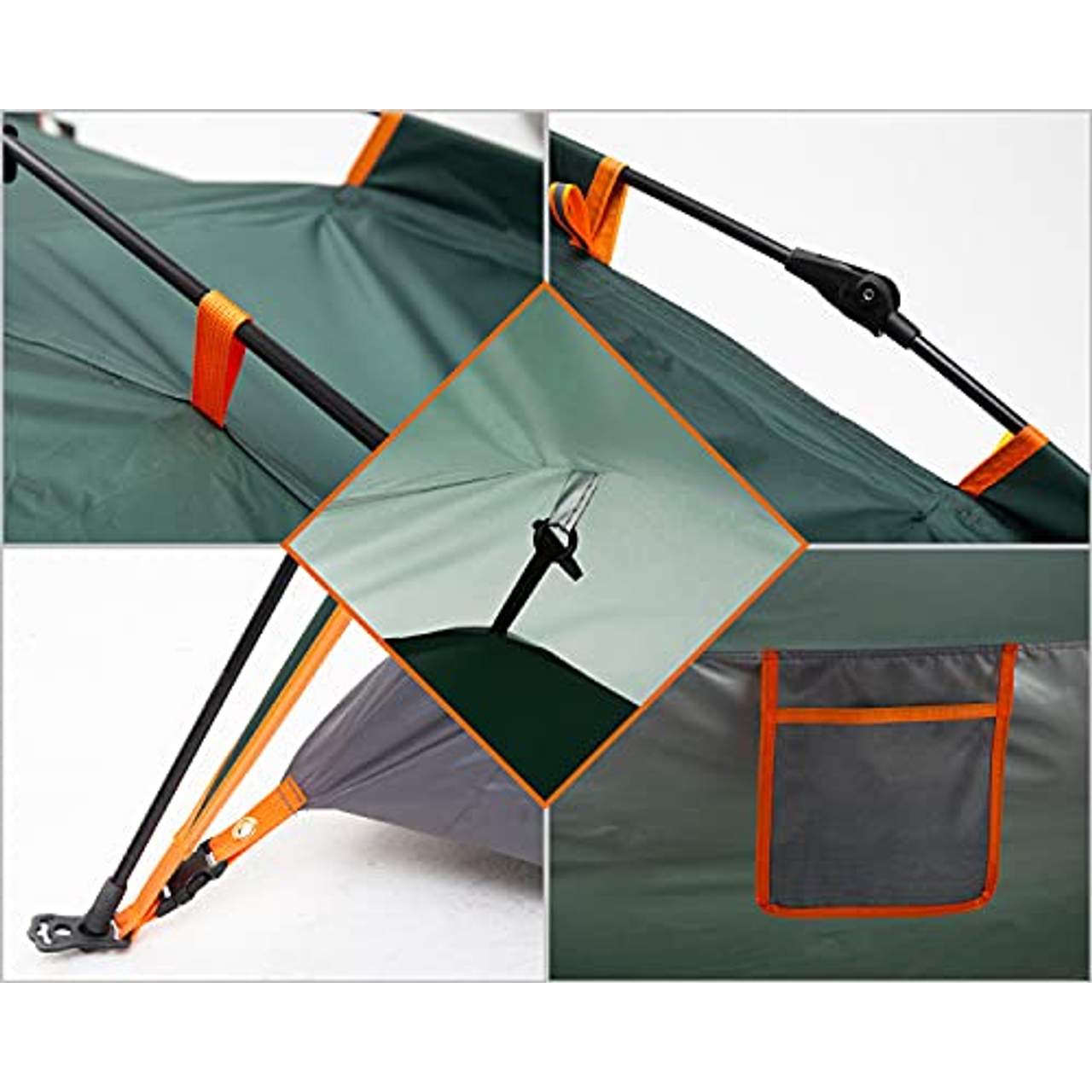 SayBe Draussen Camping 2-6 Personen wasserdicht Zelt Doppelschichtiges