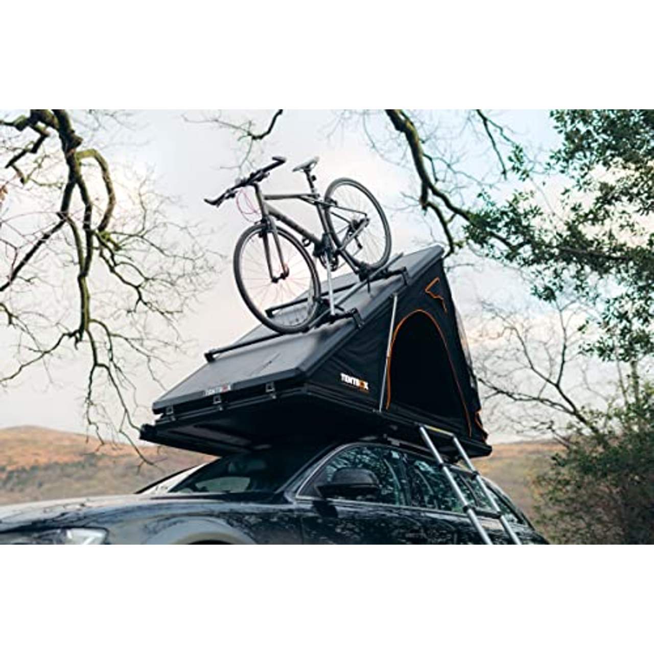 TentBox Cargo Autodachzelt für 2 Personen & alle Jahreszeiten geeignet