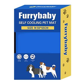 Furrybaby Hunde Kühlmatte UngiftiGes Gel rutschfest und Kratzbar WasChbar Kühldecke Hund