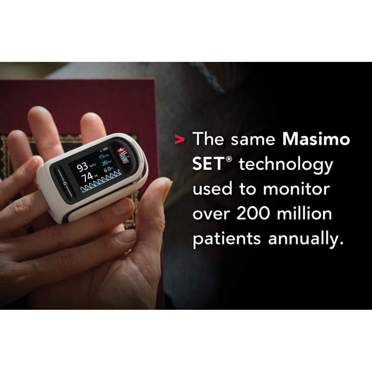 Masimo MightySat Finger Pulsoximeter inkl. Bluetooth-Funktion