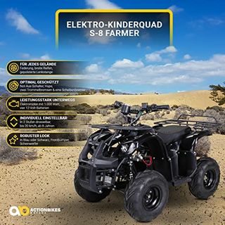 Actionbikes Motors Kinder Midiquad ATV S-8 Farmer 1000 Watt