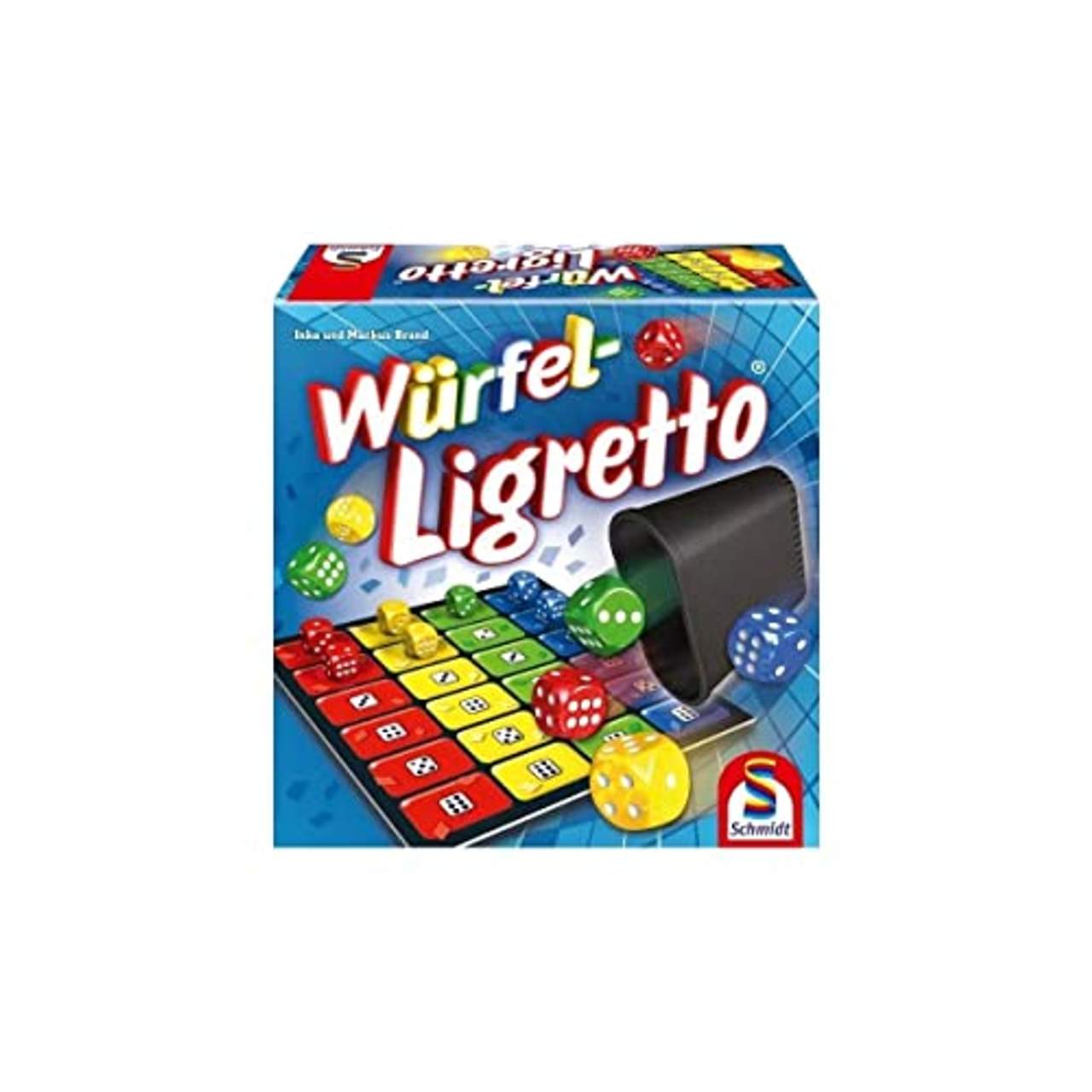 Schmidt Spiele 49611 Würfel-Ligretto Würfelspiel