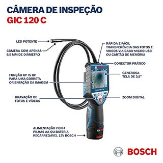Bosch Professional Inspektionskamera GIC 120 C