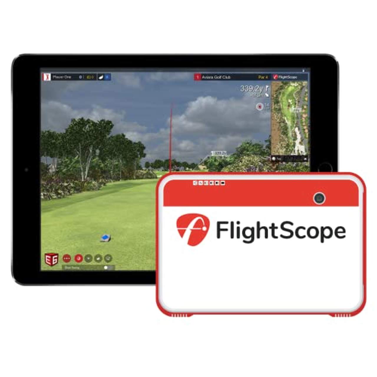 FlightScope Mevo Tragbarer persönlicher Launch Monitor und Simulator