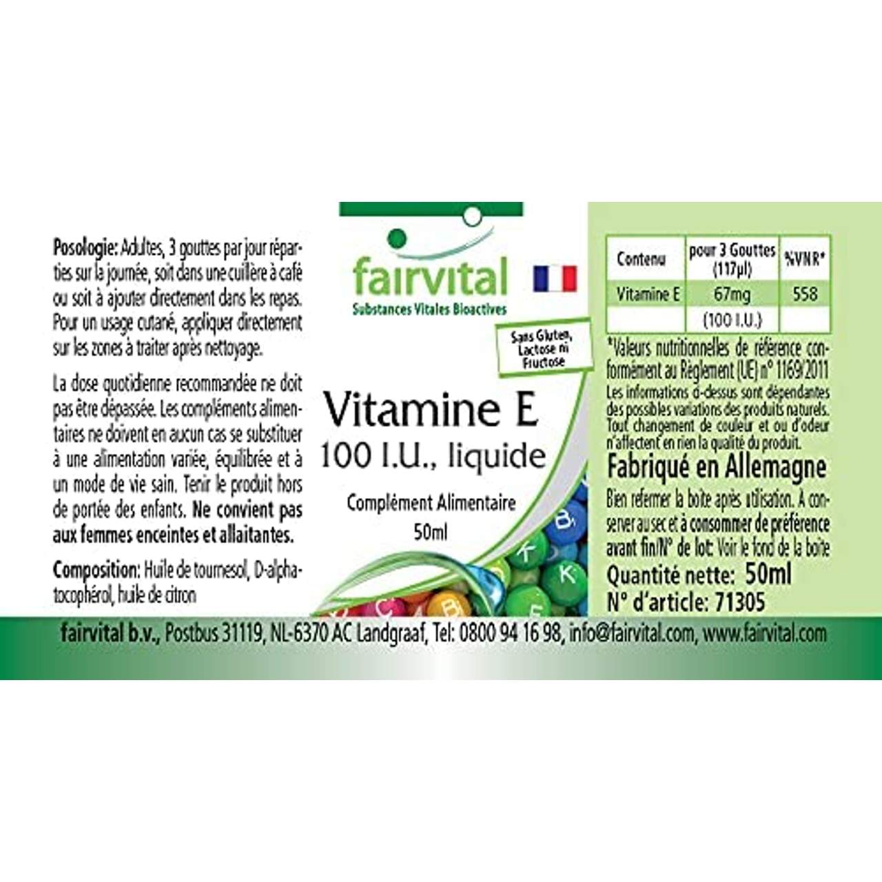 Vitamin E Öl 100 I.E