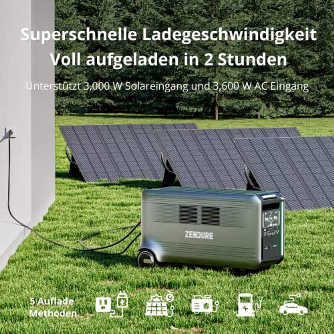 Zendure SuperBaseV6400 Solar Powerstation