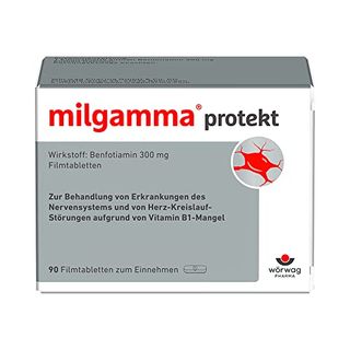 milgamma protekt Vitamin B1 Filmtabletten : Bei einer auf einem Vitamin-B1-Mangel
