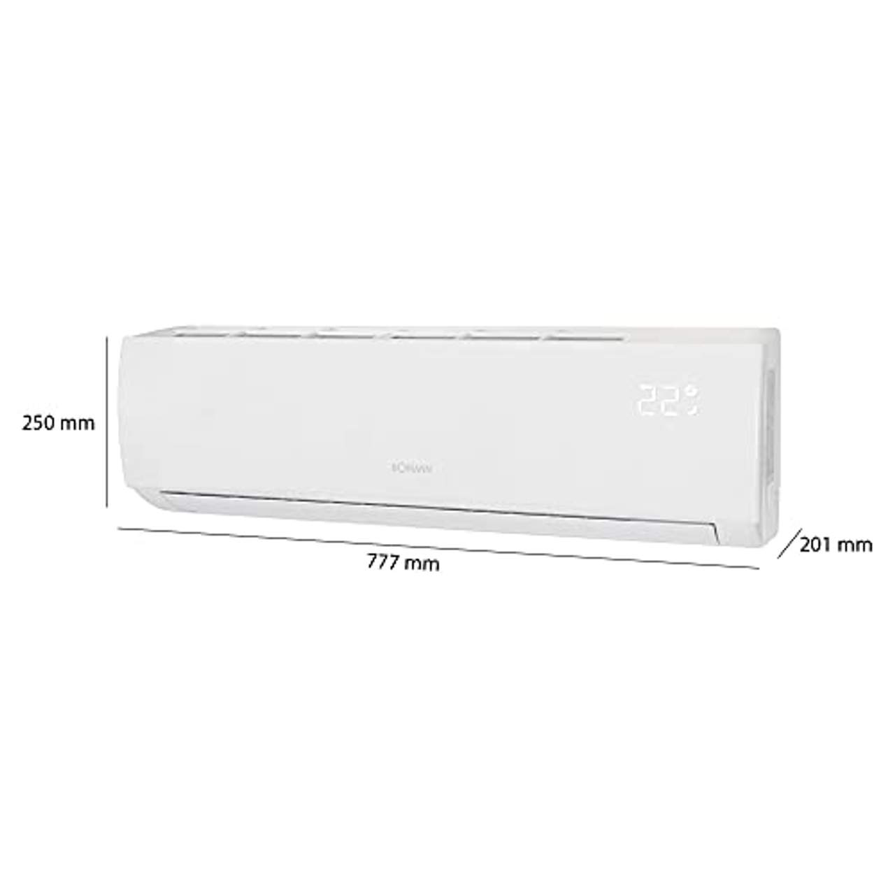 Bomann A++ WiFi-Klimaanlage Inverter Klima-Splitgerät im Haus