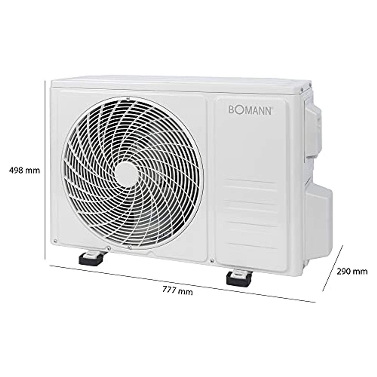 Bomann A++ WiFi-Klimaanlage Inverter Klima-Splitgerät im Haus