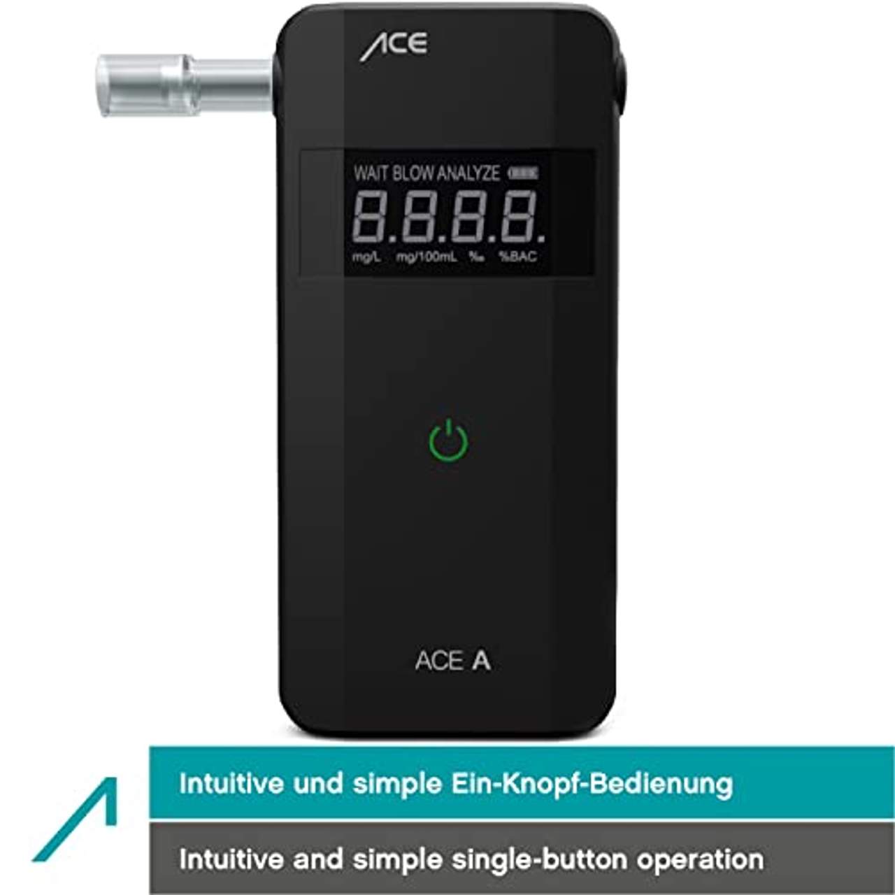ACE Alkoholtester A Polizeigenauer Promilletester