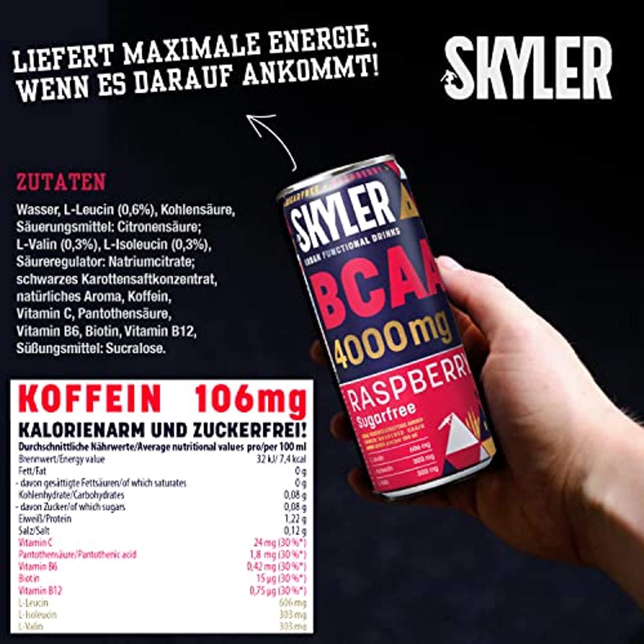 Skyler 4.000 mg Bcaa Drink