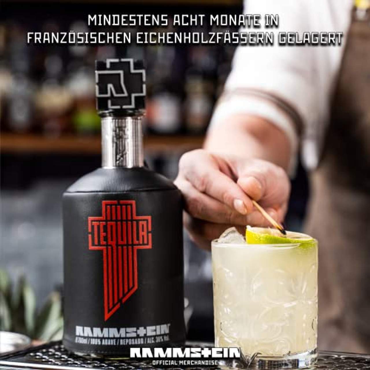 Rammstein Tequila Reposado Agave