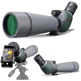 Gosky ED Spektiv mit Doppelter Fokussierung 20-60x 80mm mit Smartphone-Adapter
