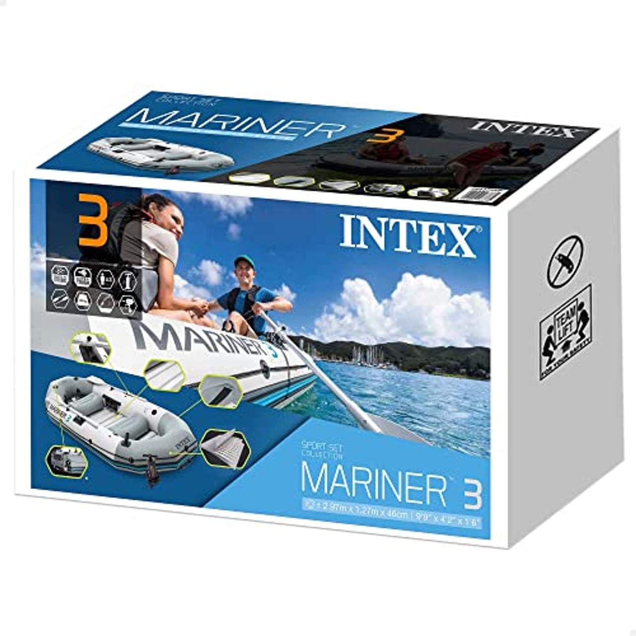 Intex 68373NP Mariner 3 Schlauchboot Set