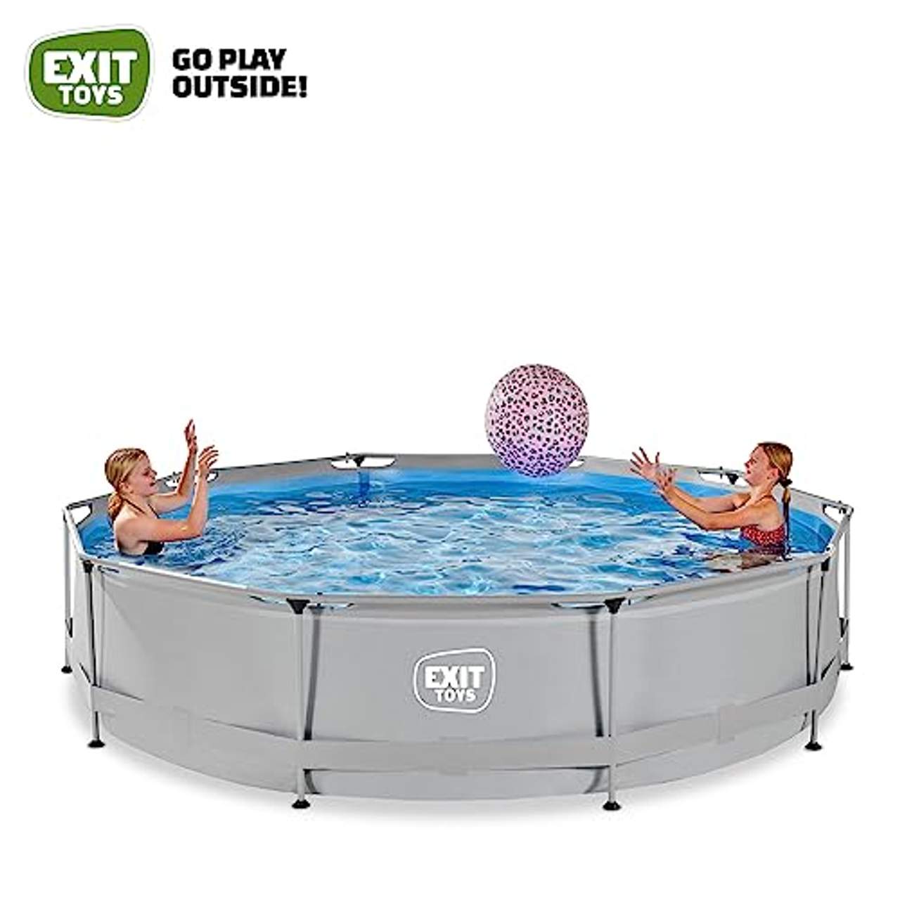 EXIT Soft Grey Pool ø360 x 76 cm