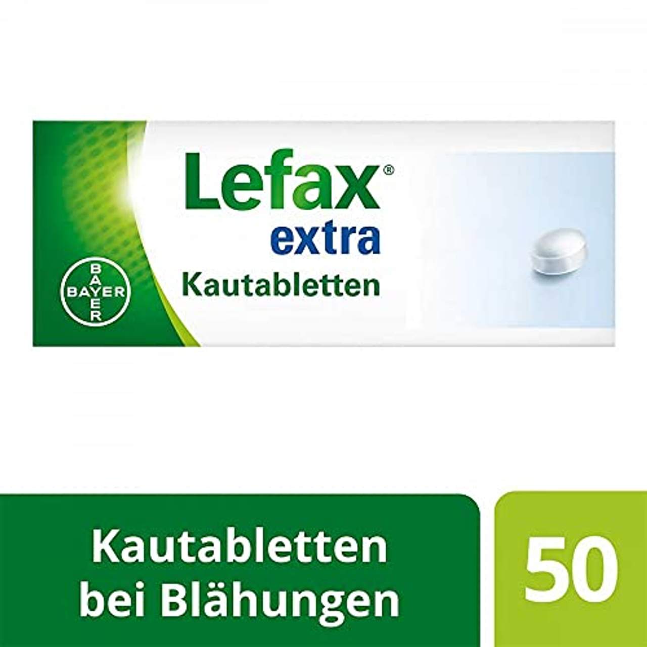 Lefax Extra Kautabletten bei mäßigen Blähungen