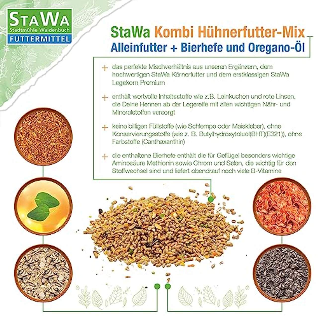 StaWa Kombi Hühnerfutter-Mix 25 kg