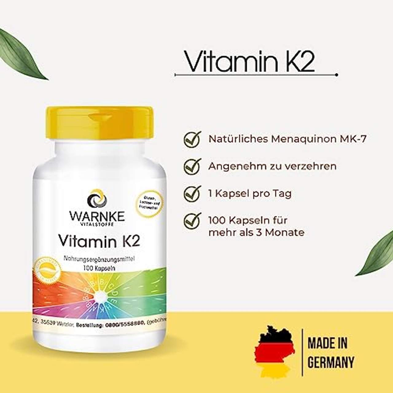 Warnke Gesundheitsprodukte Vitamin K2