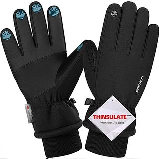 Songwin wasserdichte Winterhandschuhe 3M Thinsulate Warme Touchscreen Handschuhe