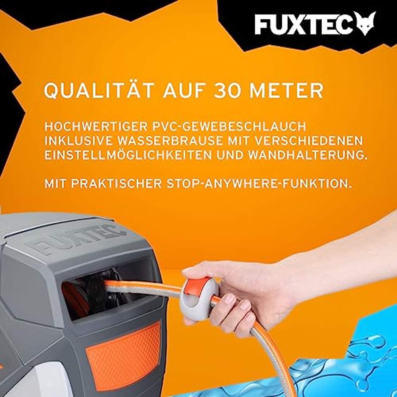 Fuxtec Wasserschlauch Aufroller FX-WSA30