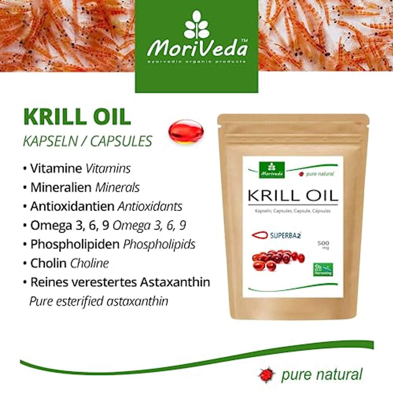 MoriVeda Superba Premium Krillöl