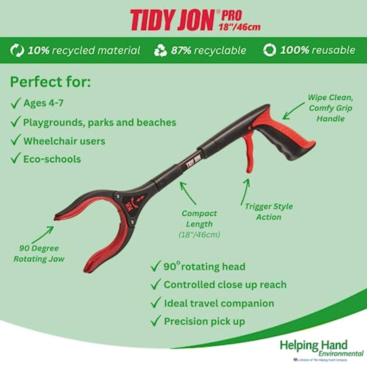 The Helping Hand Company Tidy Jon Pro
