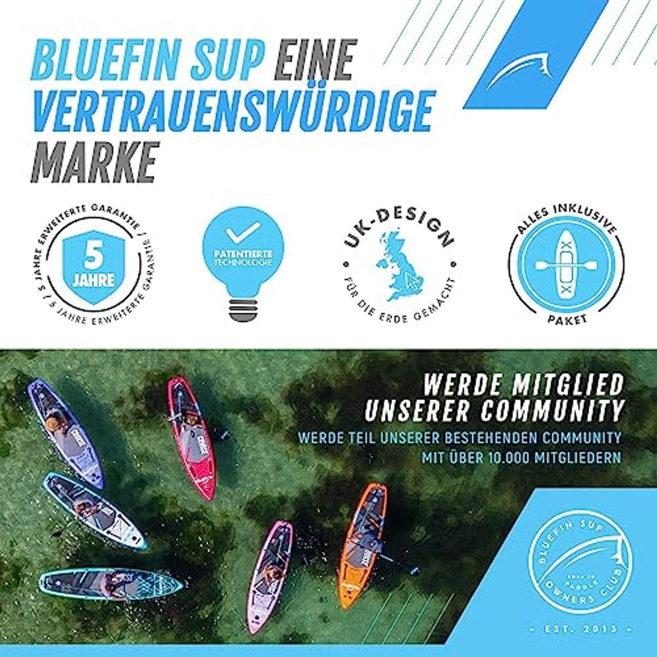 Bluefin Cruise SUP Board Set