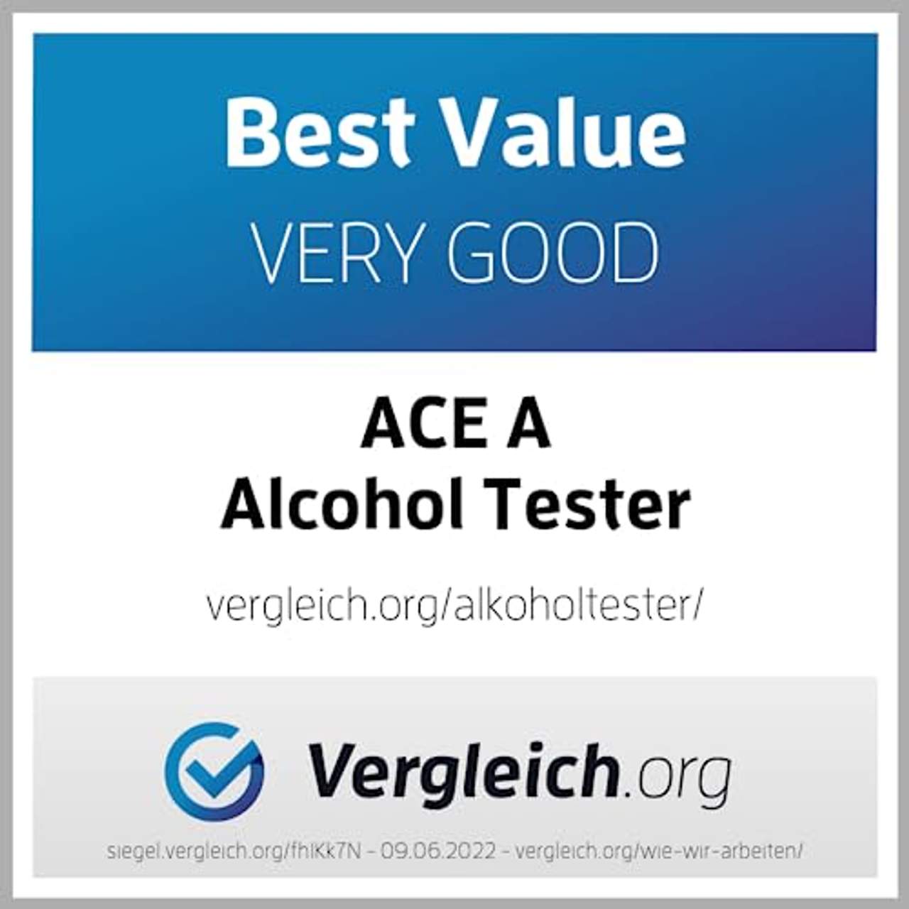 ACE Alkoholtester A Polizeigenauer Promilletester