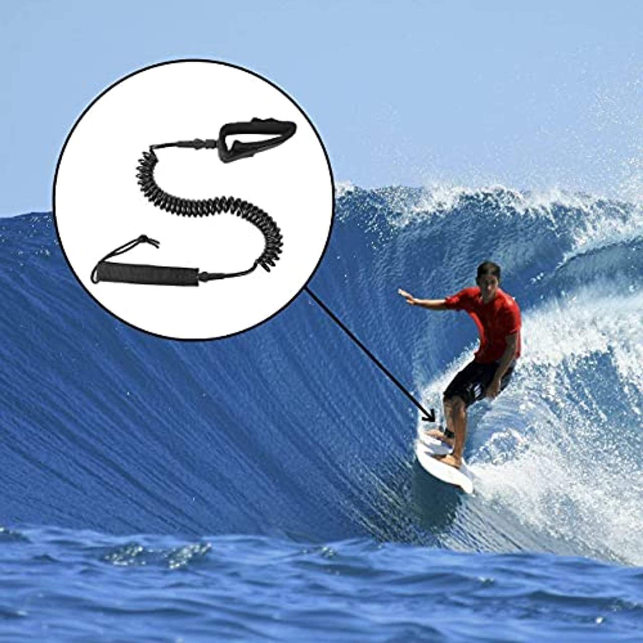Eyourlife SUP Surf Sicherheitsfuß Seil