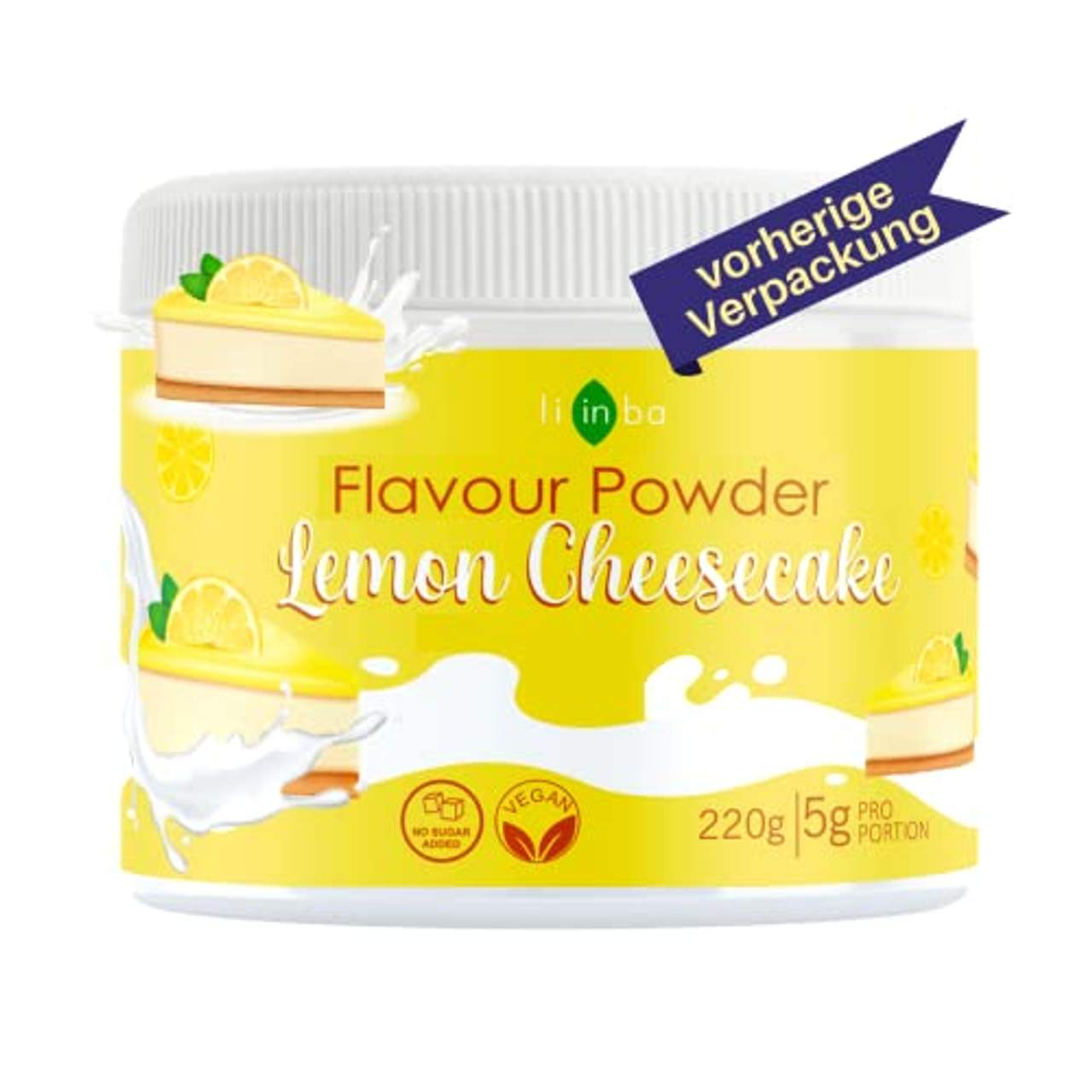Flavour Pulver Lemon Cheesecake