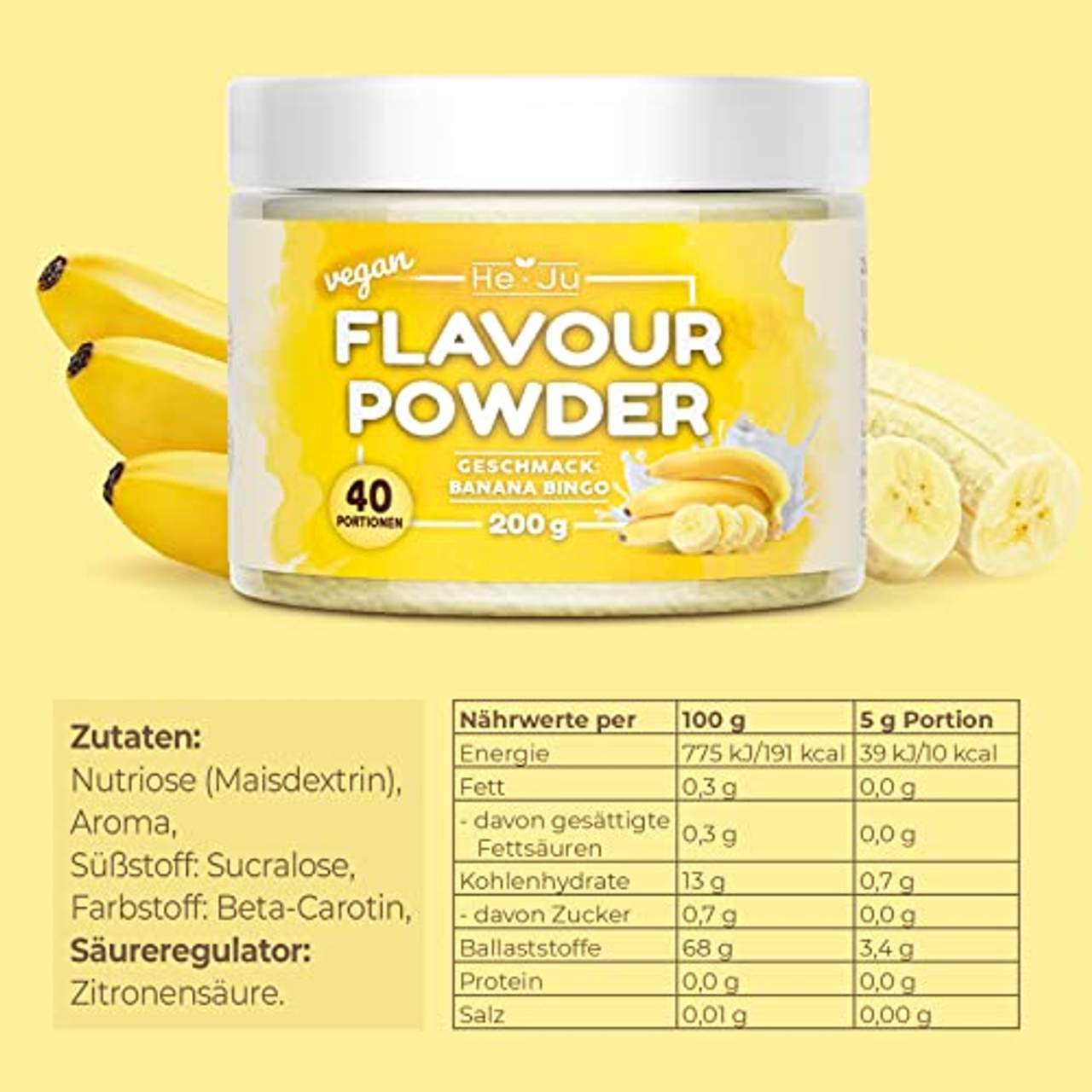 Flavour Powder Banana Bingo